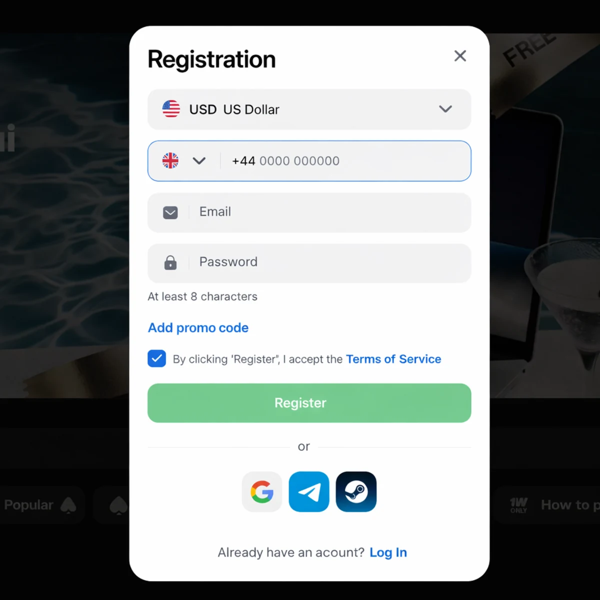 Winstler Casino sin up guide